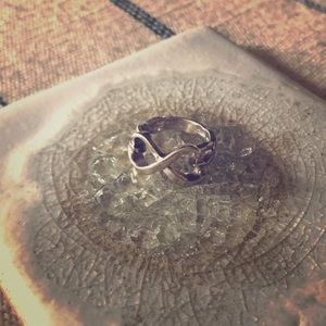 Tiffany and Co double heart ring